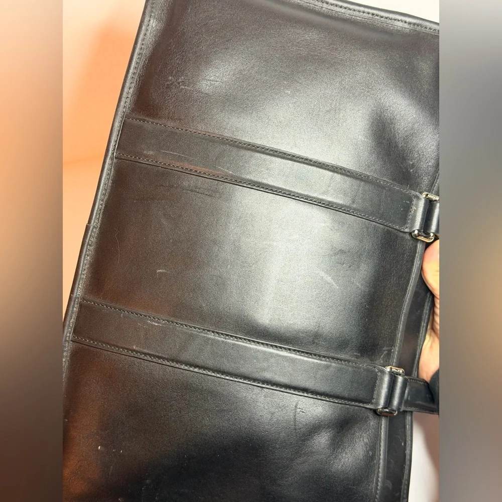 Coach Lexington Embassy Black Leather Briefcase - Picture 8 of 15